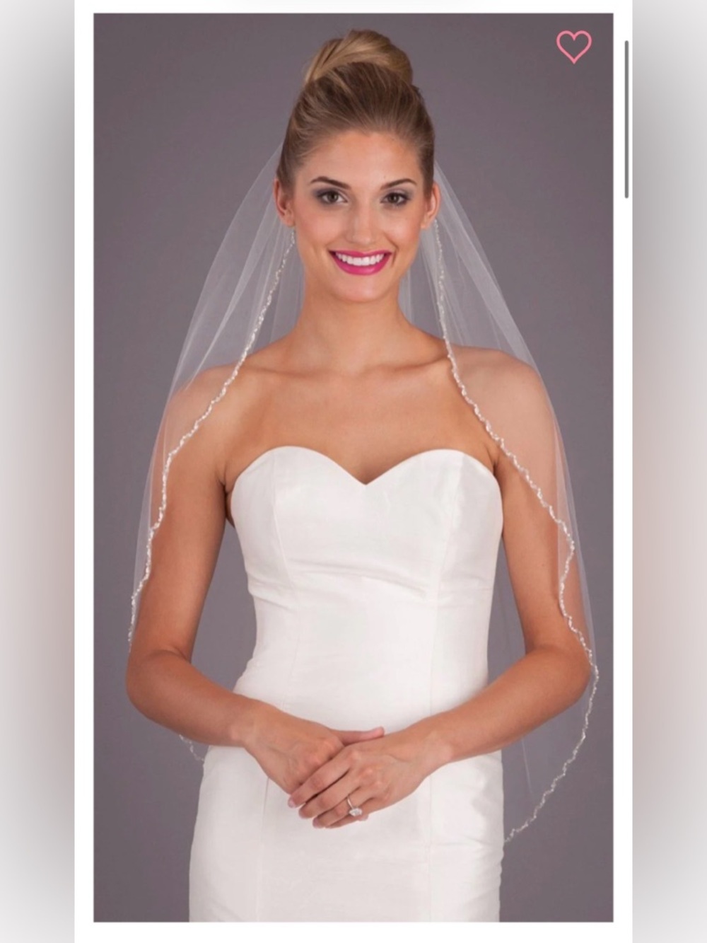 Kennedy Blue Aria 6360VL Bridal Veil - Ivory